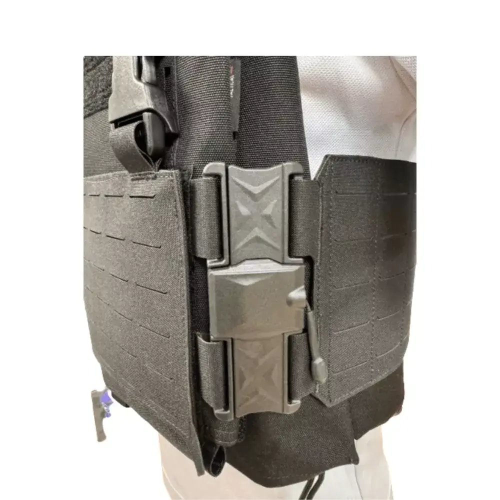 Housse tactique porte plaques TAC noir - ADN Tactical Housse tactique porte plaques TAC noir - ADN Tactical