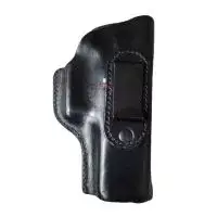 Holster Inside pour Glock 17 avec Clip métallique Pring Steel J-CLIP simple Fabrication Française By Passion cuir - ADN Tactical