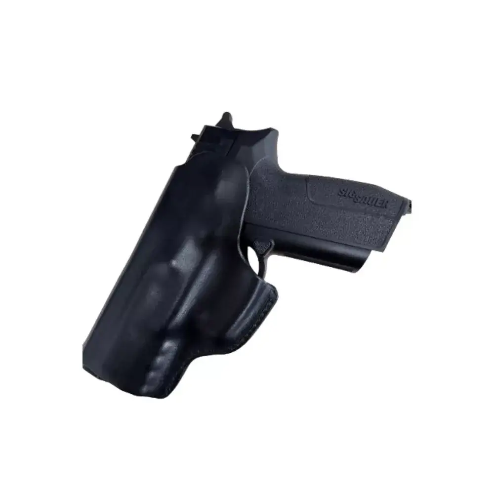 Holster Inside pour Sig Pro 2022avec Clip métallique double monobloc fabrication Française By Passion cuir - ADN T Holster Inside pour Sig Pro 2022avec Clip métallique double monobloc fabrication Française By Passion cuir - ADN T