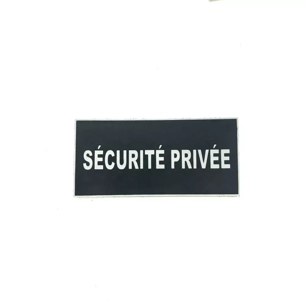Bande dorsale rétro-réflechissante Sécurité Privée Bande dorsale rétro-réflechissante Sécurité Privée