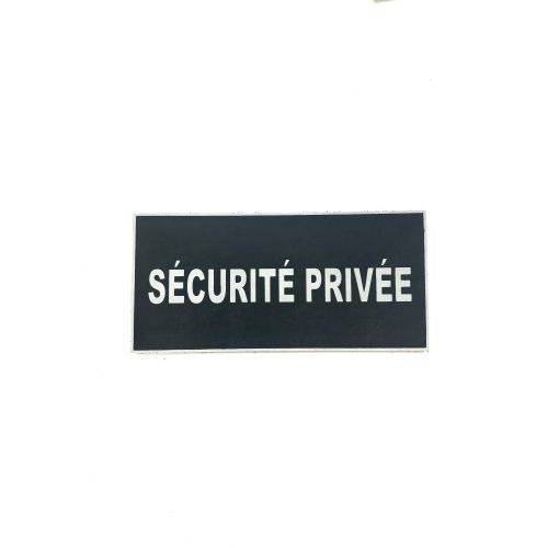 Bande dorsale rétro-réflechissante Sécurité Privée 