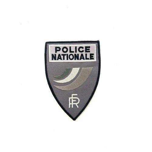 Écusson de poirtine triangulaire grand format Police basse visibilité 