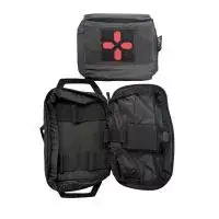 Poche médicale extra plate noir/rouge - ADN Tactical