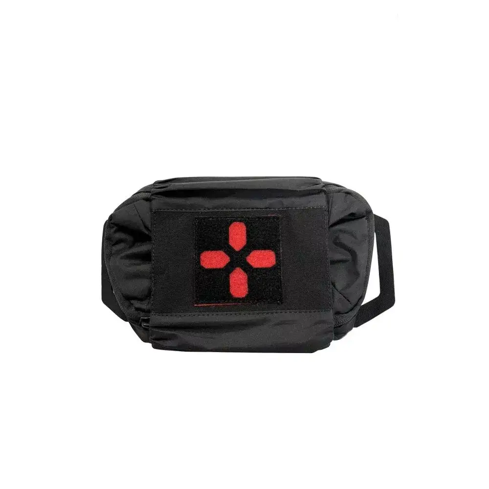 Poche médicale extra plate noir/rouge - ADN Tactical