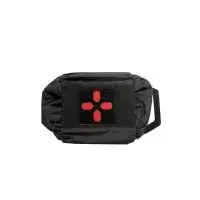Poche médicale extra plate noir/rouge - ADN Tactical