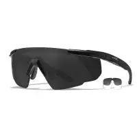 Kit lunettes Saber Advanced verres fumés et clairs - Wiley X