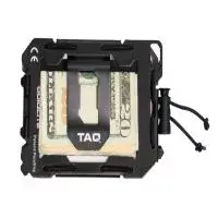 Porte carte TAQ Wallet noir - Quiqlite