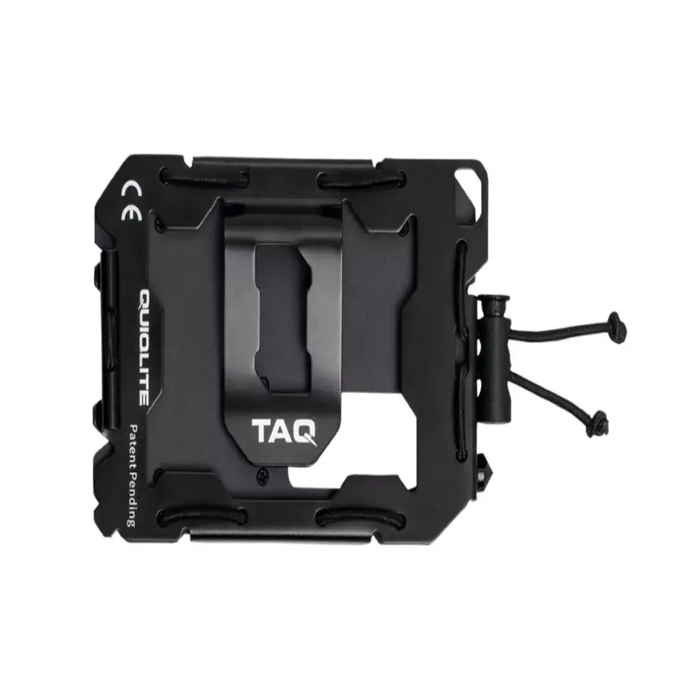 Porte carte TAQ Wallet noir - Quiqlite Porte carte TAQ Wallet noir - Quiqlite