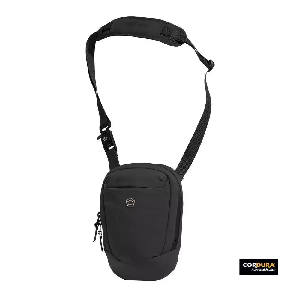 Sacoche bandoulière port discret noir Consul Vertical - Pentagon Tactical Sacoche bandoulière port discret noir Consul Vertical - Pentagon Tactical