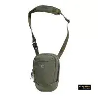 Sacoche bandoulière port discret vert OD Consul Vertical - Pentagon Tactical