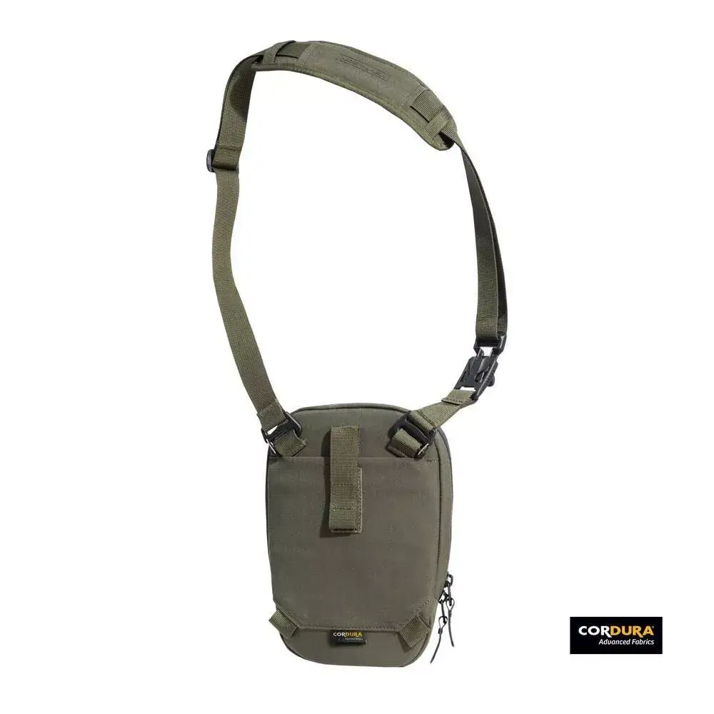 Sacoche bandoulière port discret vert OD Consul Vertical - Pentagon Tactical