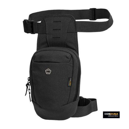 Sacoche de cuisse à port discret noir Consul - Pentagon Tactical