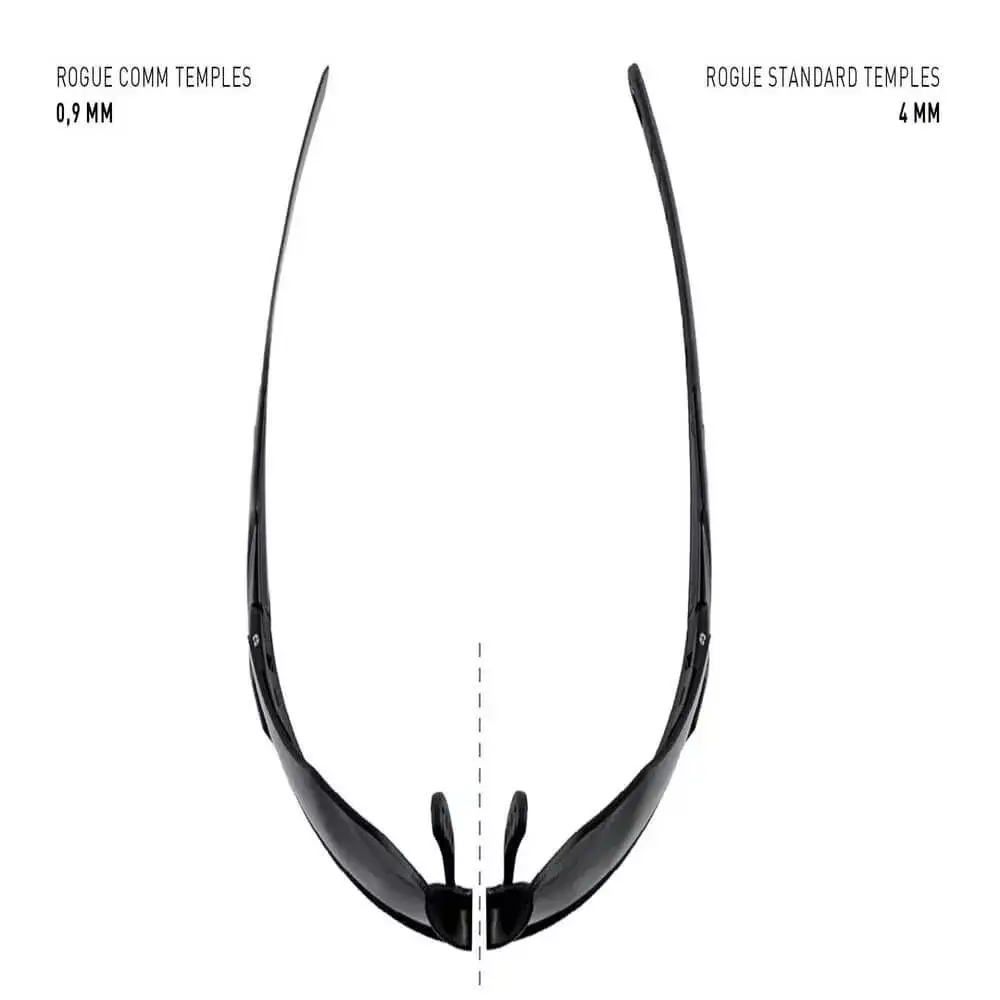 Kit lunettes Rogue Comm Tan verres fumés, clairs et oranges - Wiley X