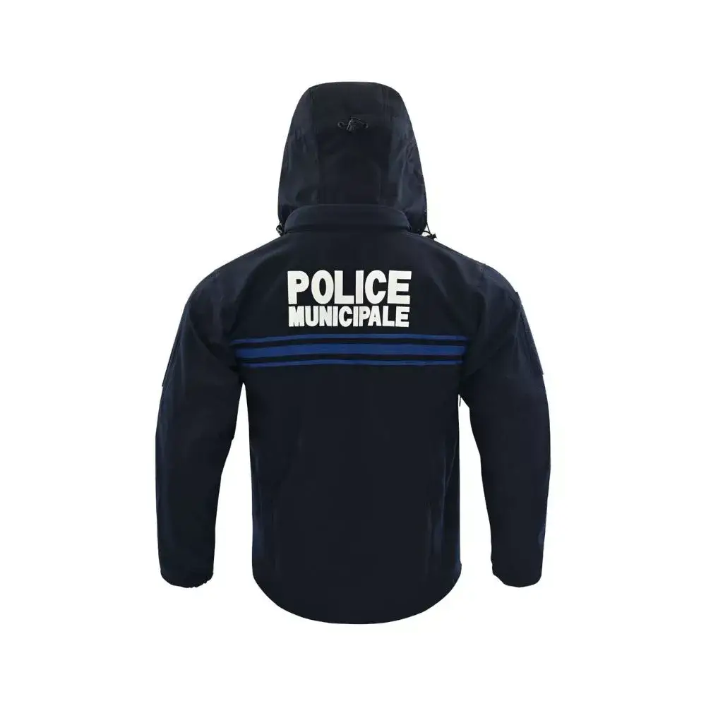 Softshell Echo Dark 3 couches Dark Navy Police Municipale Softshell Echo Dark 3 couches Dark Navy Police Municipale