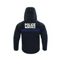 Softshell Echo Dark 3 couches Dark Navy Police Municipale