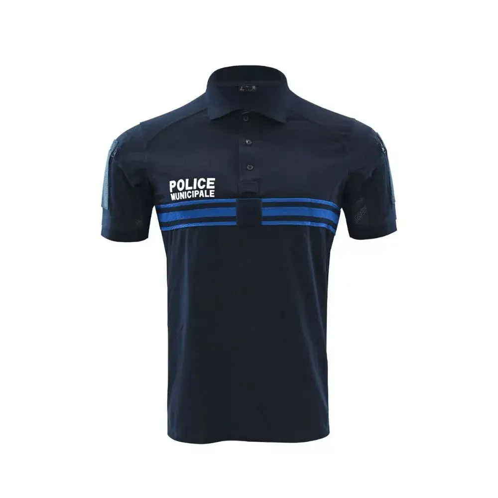 Polo Operator coton Dark Navy Police Municipale Polo Operator coton Dark Navy Police Municipale