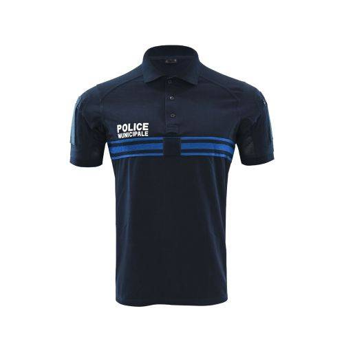 Polo Operator coton Dark Navy Police Municipale 