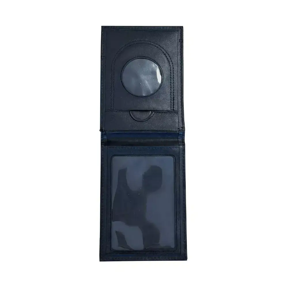 Porte carte simple en cuir pour carte professionnelle grand format - DMB Uniform