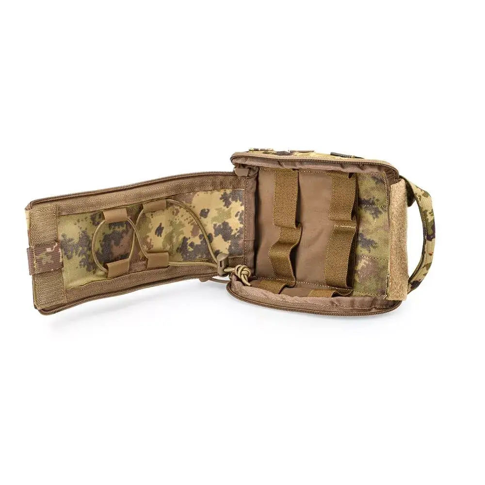 Trousse de premier secours avec poche a extraction rapide laterale