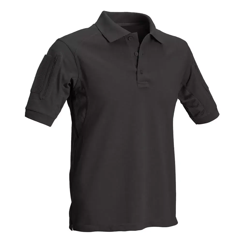 Polo tactique manches courtes avec poches