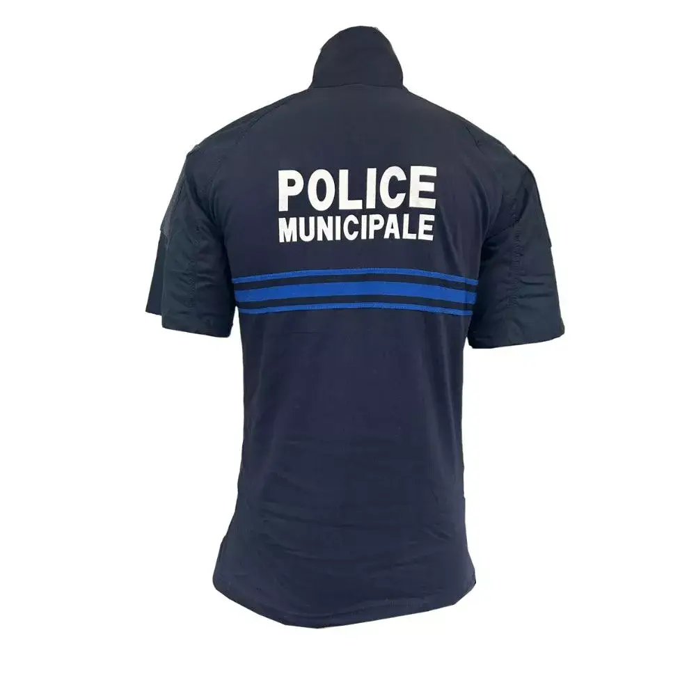 Combat shirt manches courtes Dark Navy Police Municipale Combat shirt manches courtes Dark Navy Police Municipale