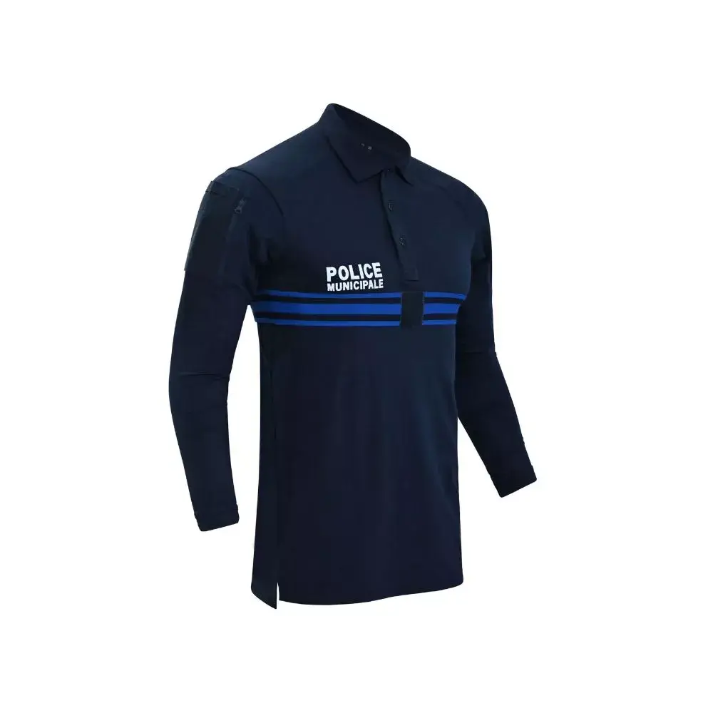 Polo manches longues Operator coton Police Municipale Polo manches longues Operator coton Police Municipale