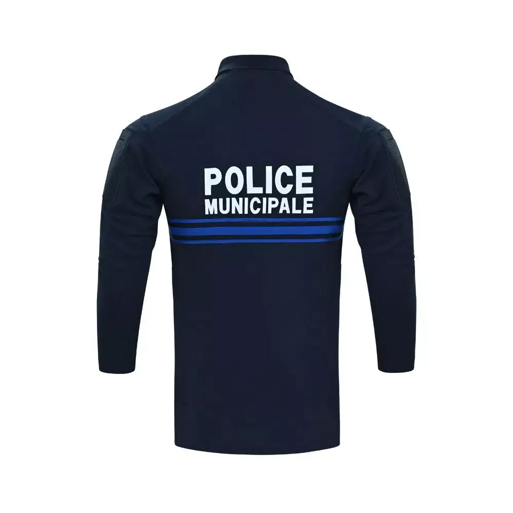 Polo manches longues Operator coton Police Municipale Polo manches longues Operator coton Police Municipale