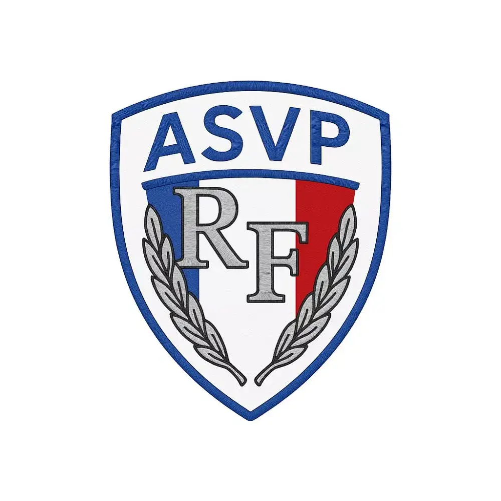 Ecusson de bras brodée ASVP