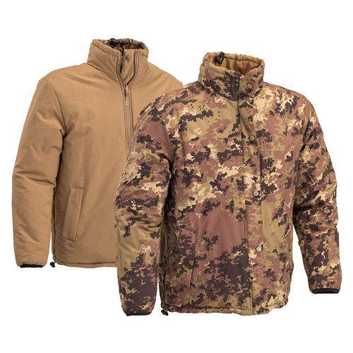 Veste réversible avec sac de compression