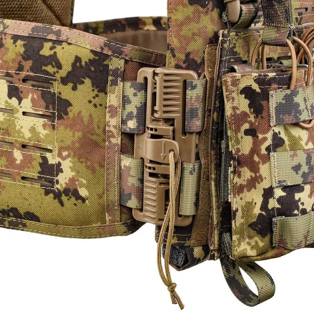 Porte-plaque Storm avec système de largage rapide avec pochette triple chargeur