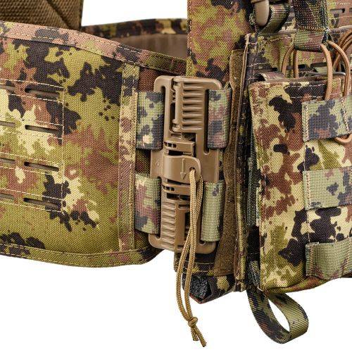 Porte-plaque Storm avec système de largage rapide avec pochette triple chargeur