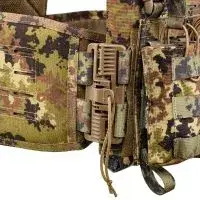 Porte-plaque Storm avec système de largage rapide avec pochette triple chargeur