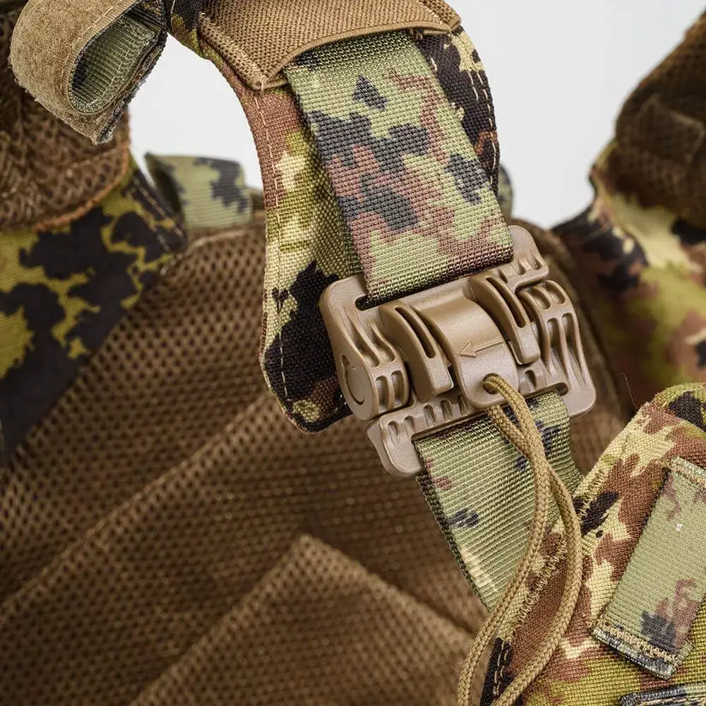 Porte-plaque Storm avec système de largage rapide avec pochette triple chargeur