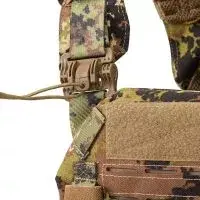 Porte-plaque Storm avec système de largage rapide avec pochette triple chargeur