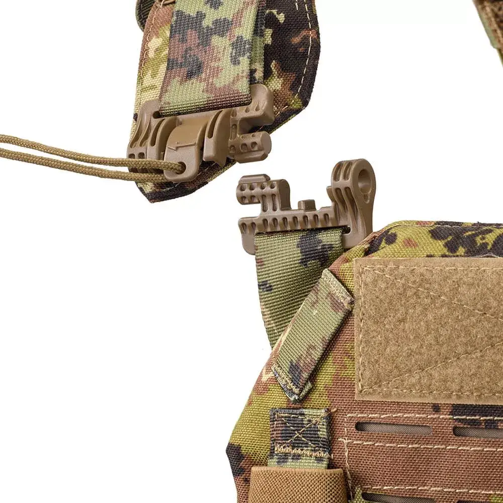 Porte-plaque Storm avec système de largage rapide avec pochette triple chargeur