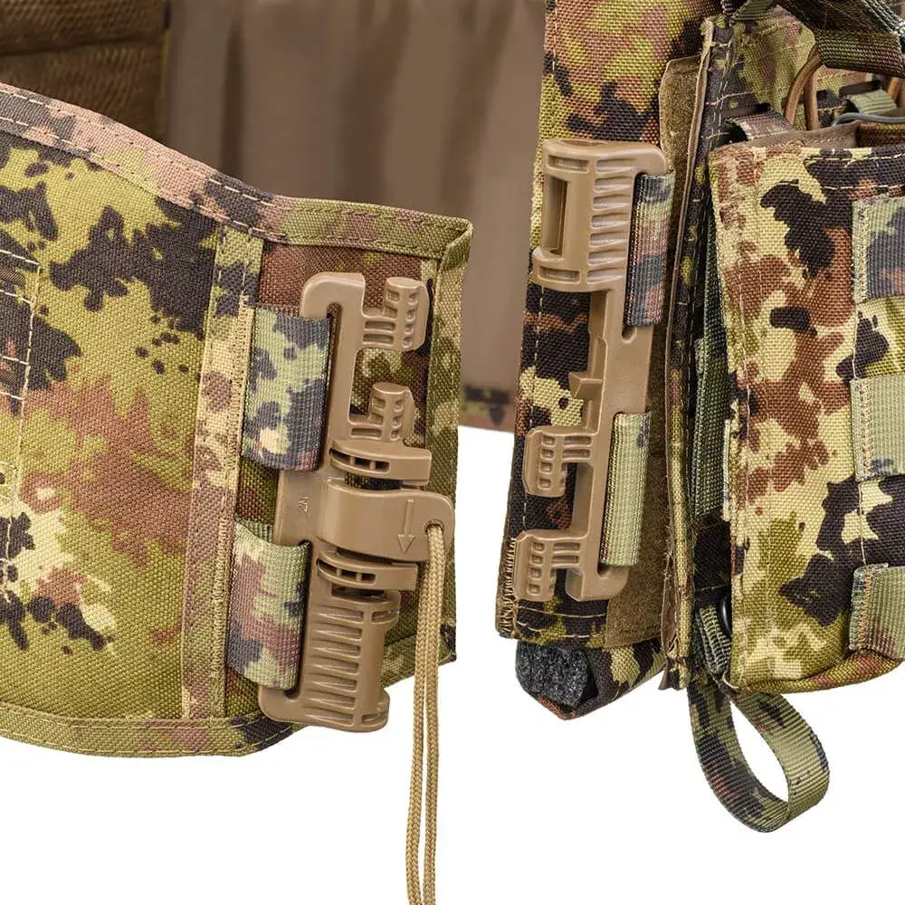 Porte-plaque Storm avec système de largage rapide avec pochette triple chargeur