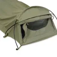 Tente bivouac individuelle avec sac de compression
