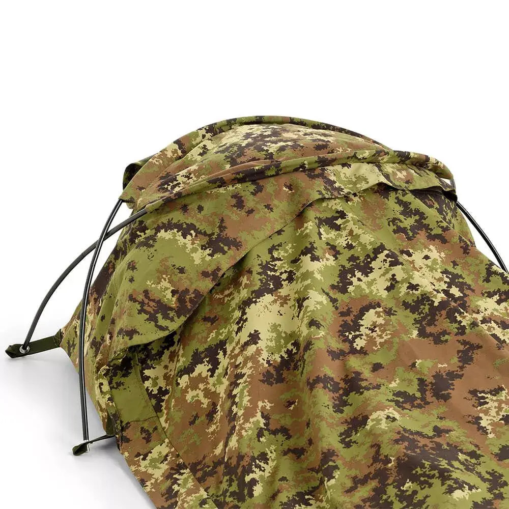 Tente bivouac individuelle avec sac de compression