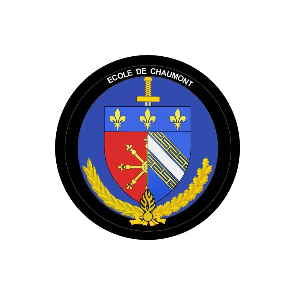 Ecusson de bras brodé Ecole de Gendarmerie Chaumont Ecusson de bras brodé Ecole de Gendarmerie Chaumont