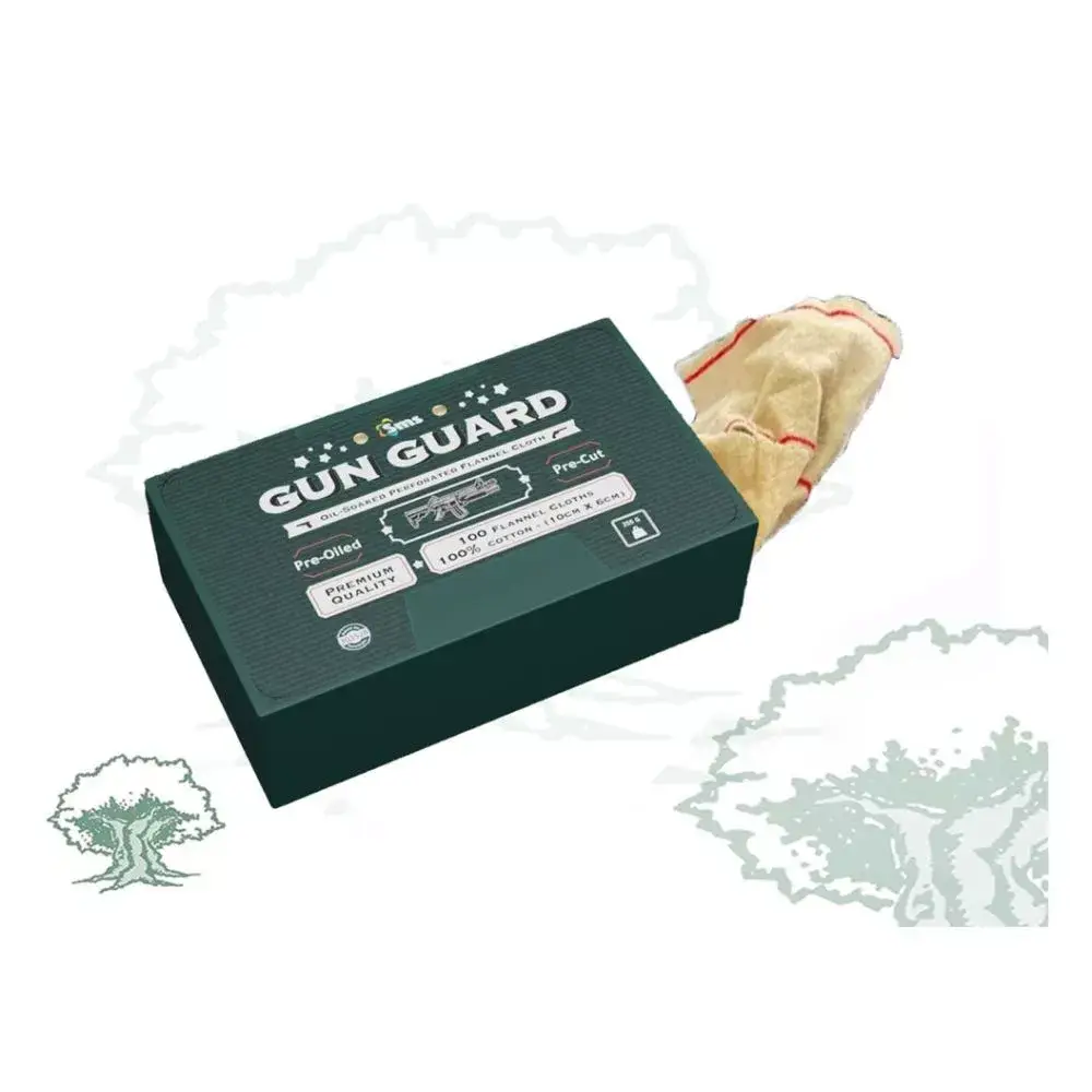 Lingettes de nettoyage pour armes Gun Guard - SMS
