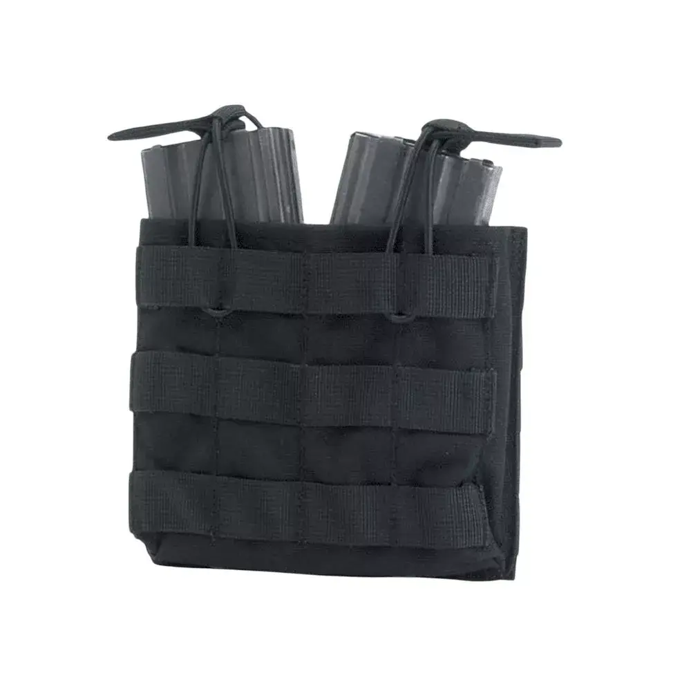 Porte-chargeurs double MOLLE M4/AK à ouverture rapide