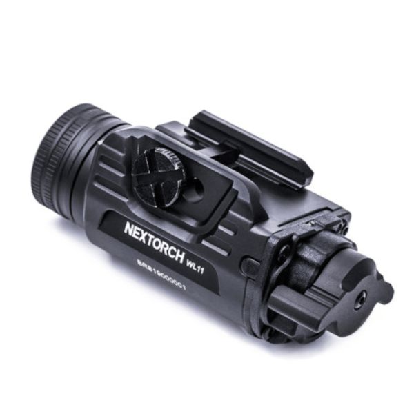 Lampe rechargeable arme de poing WL11 650 lumens - Noir - Nextorch