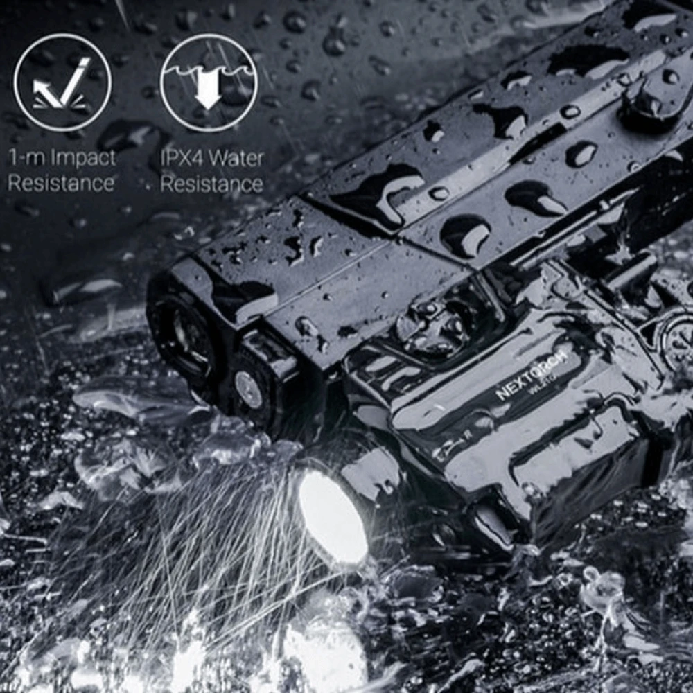 Lampe Laser arme de poing WL21R 650 lumens - Noir - Nextorch