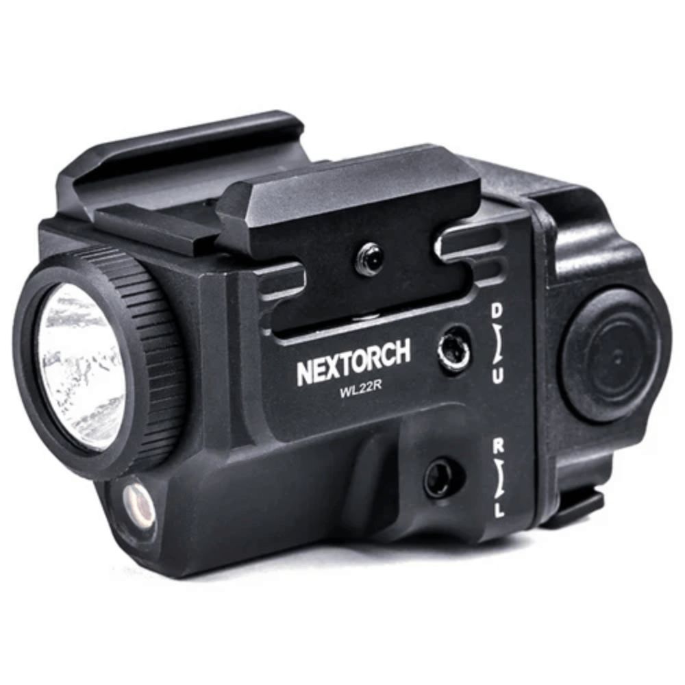 Lampe D'arme Nextorch WL30 – 400 Lumens – Laser Vert Et IR – Noir – Neuve