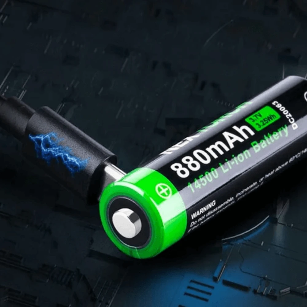 Batterie rechargeable 14500 880mAh - Nextorch