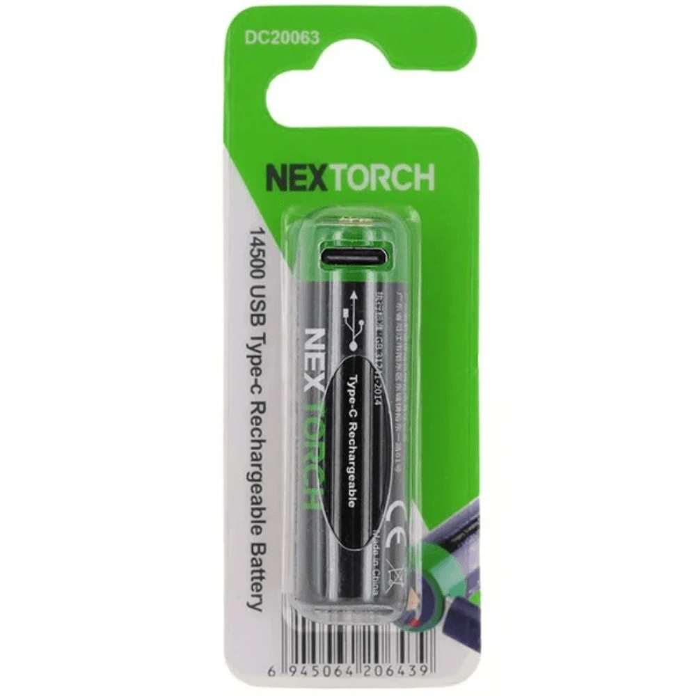 Batterie rechargeable 14500 880mAh - Nextorch