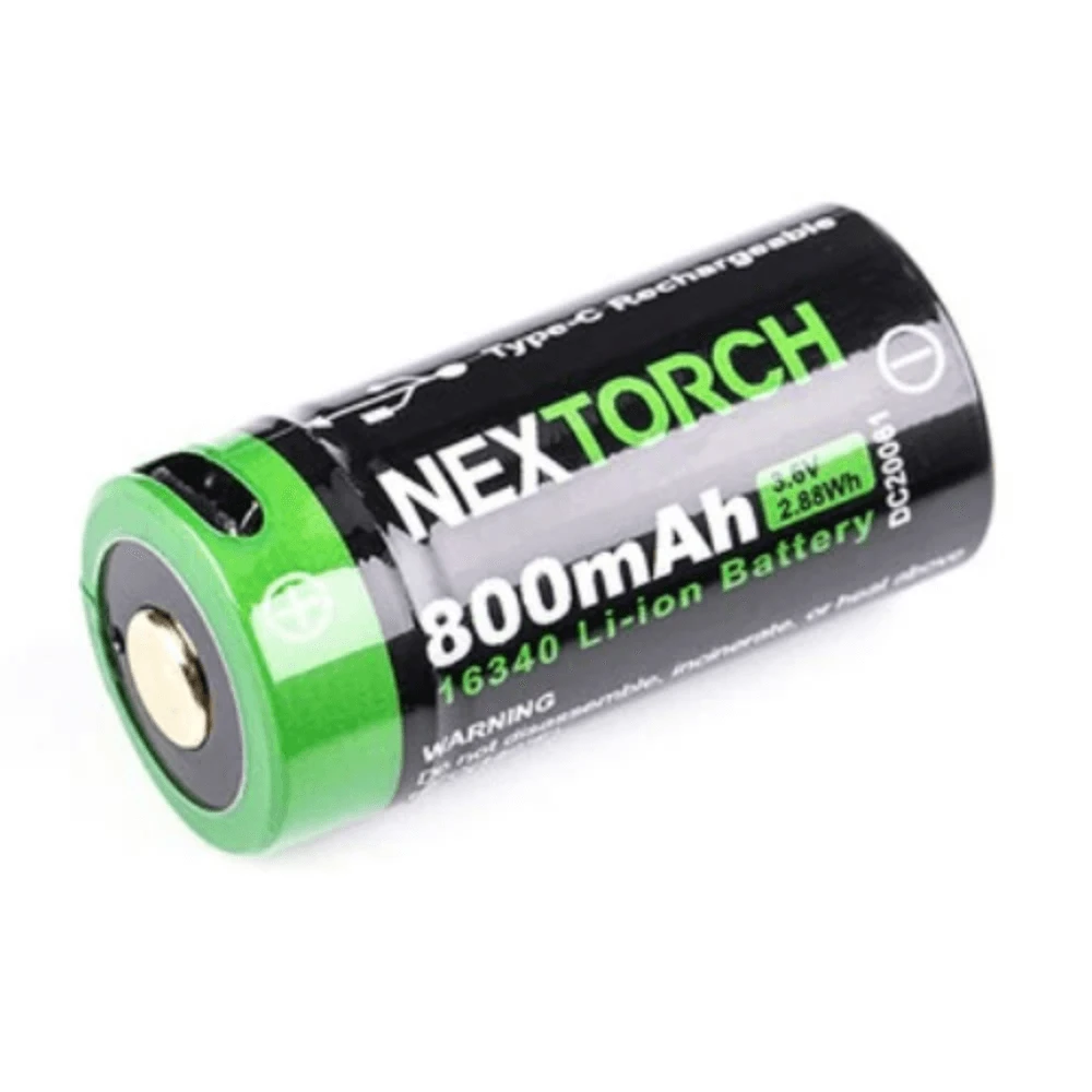 Batterie rechargeable 16340 800mAh - Nextorch