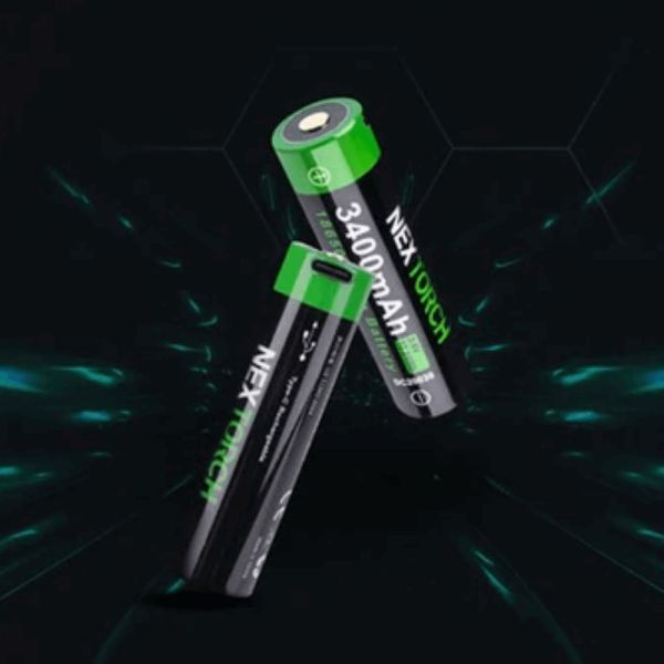 Batterie rechargeable 18650 3400mAh - Nextorch