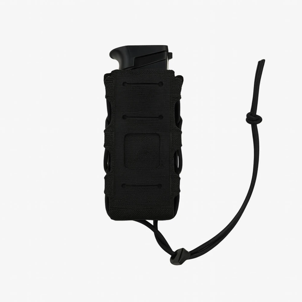 Porte chargeur simple SEALS 9mm - Noir - ADN Tactical Porte chargeur simple SEALS 9mm - Noir - ADN Tactical