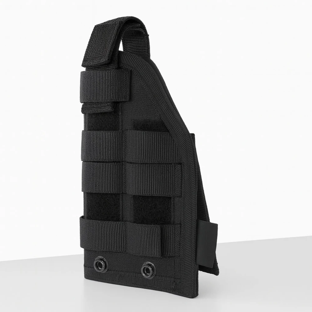 Holster universel MOLLE ambidextre - Noir - ADN Tactical